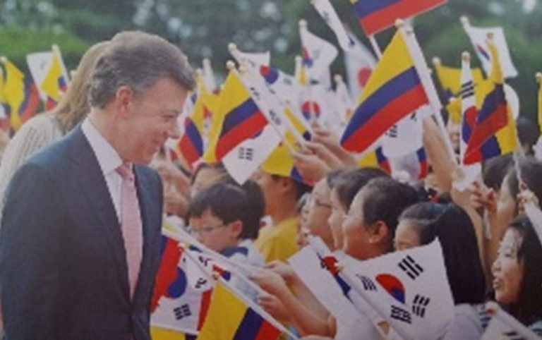 Visita de Estado del Presidente de Colombia a la República de Corea