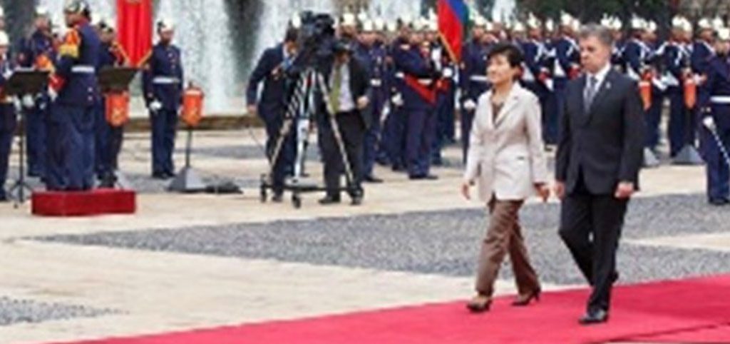 Visita de Estado de la presidenta de la República de Corea a Colombia